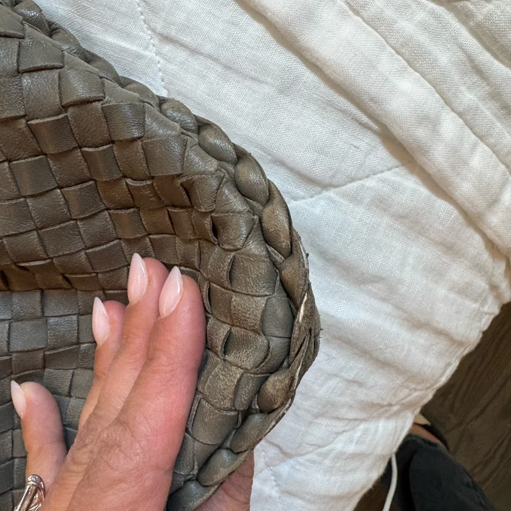 Bottega Veneta Brown Woven Leather Bag - Picture 13 of 16